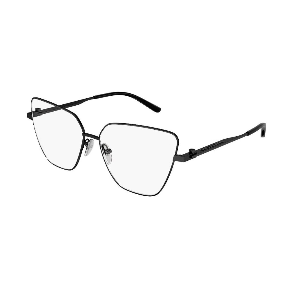 NEW BALENCIAGA EYEGLASSES BB0170O 003 BLACK WOMEN EYEWEAR